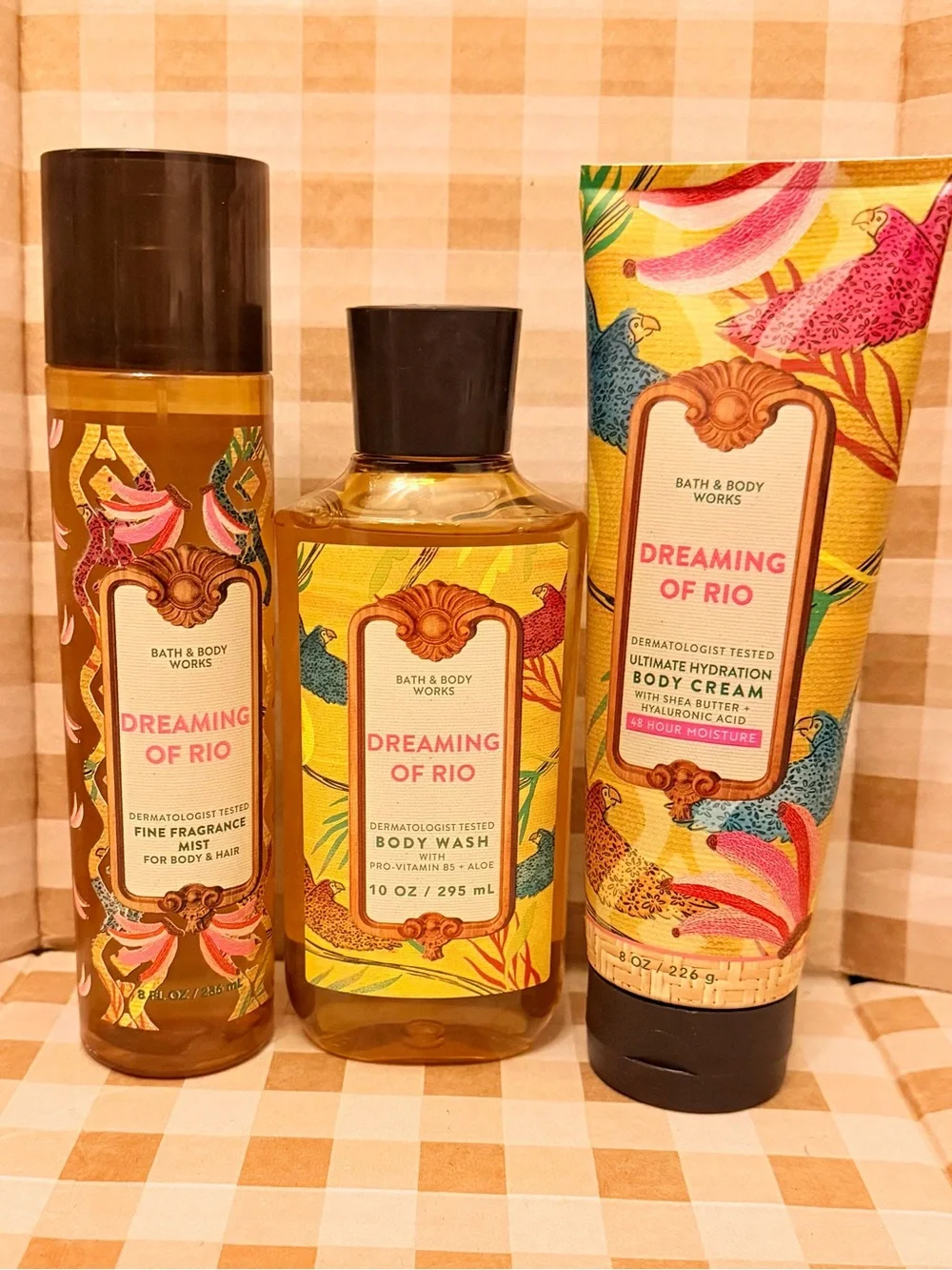 BATH & BODY WORKS 3pc Bundle - Dreaming of Rio
